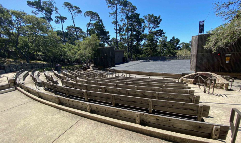 Forest Theater Before Staining