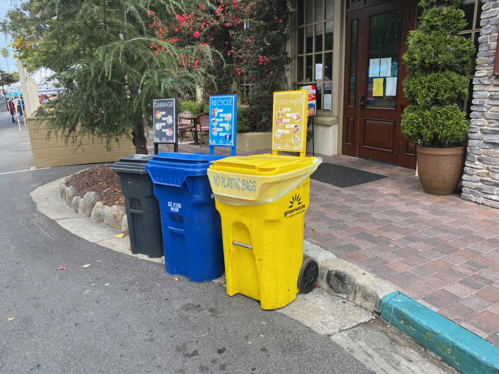 Yellow Bin at Farmers Market