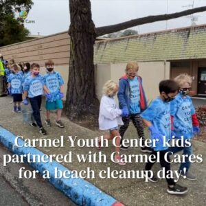 Carmel Youth Center Beach Cleanup!